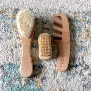 Green Sprouts Baby Brush & Comb Set with Nail Brush